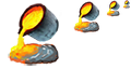 item 'molten-iron'